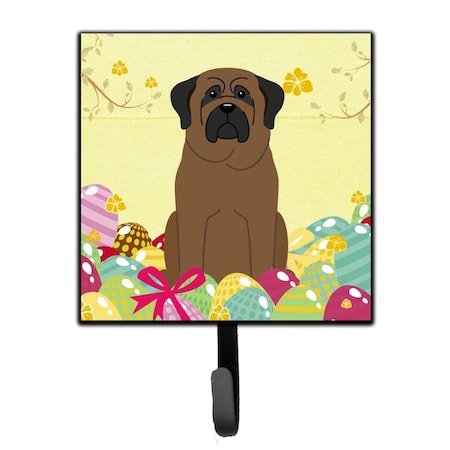 Carolines Treasures Easter Eggs Bullmastiff Leash or Key Holder BB6084SH4